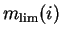 $m_{\rm lim}(i)$